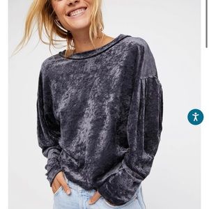 Free People | Milan Velvet Layering Top